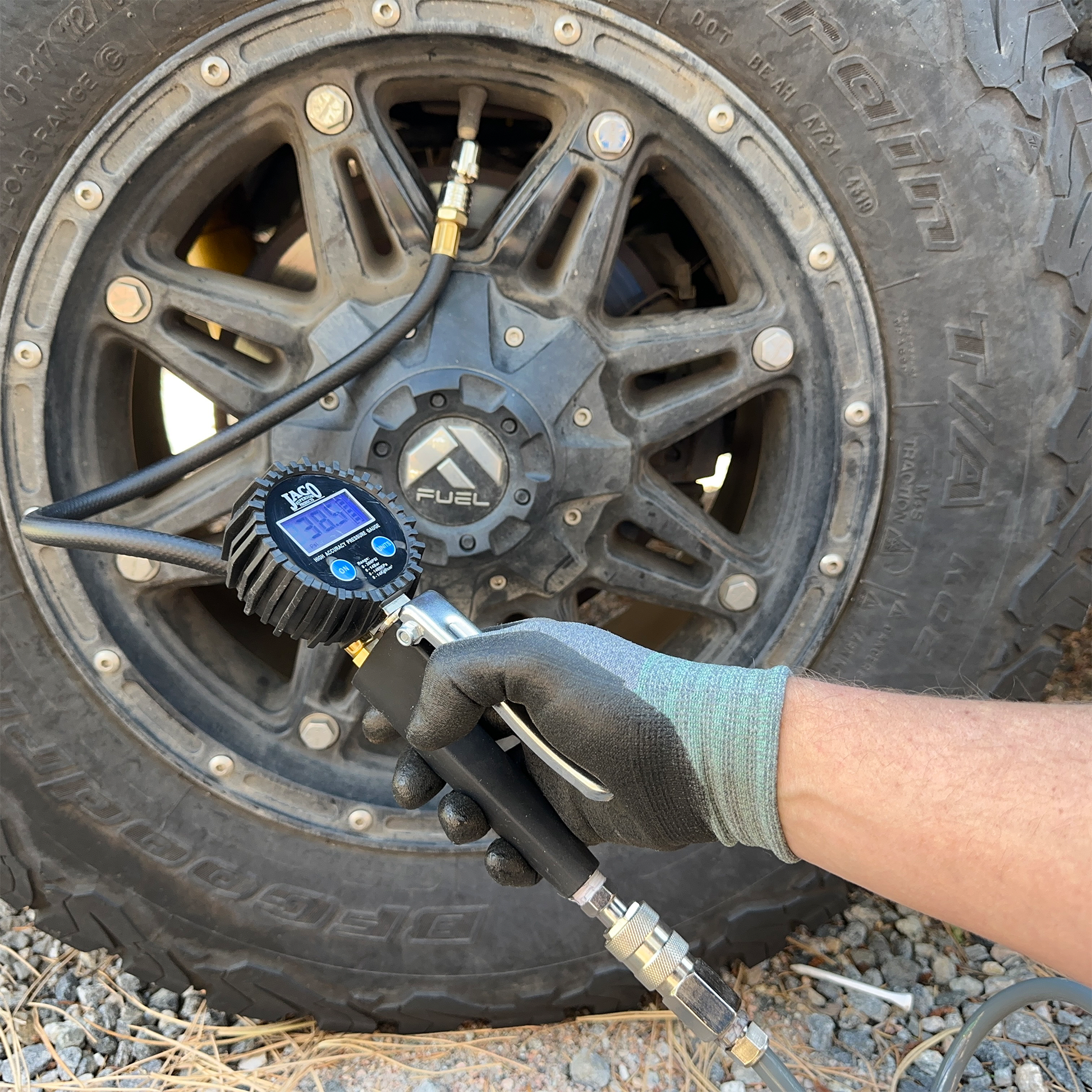 FlowPro® 2.0 Digital Tire Inflator with Pressure Gauge - 200 PSI - Tampa Home & Garden Store