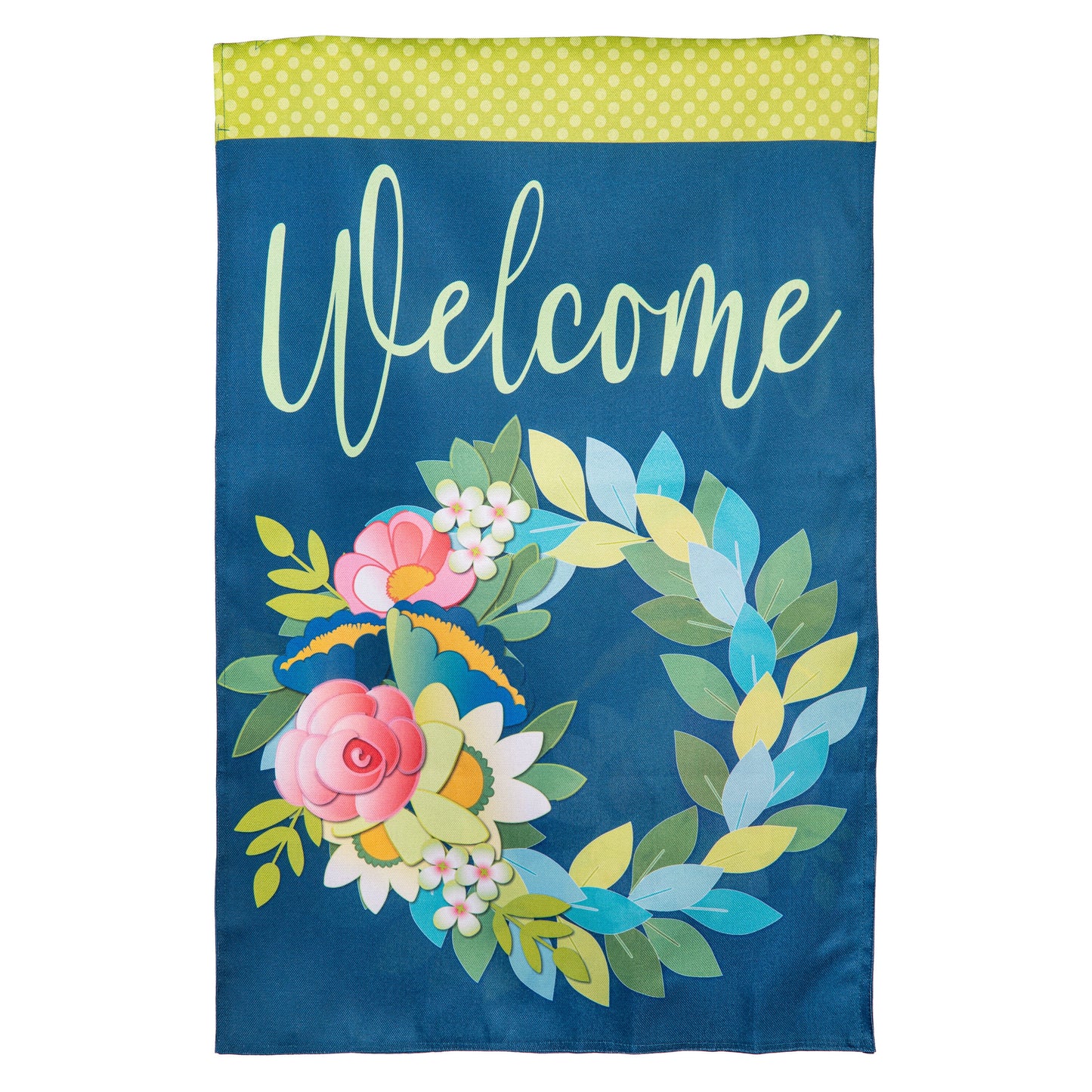 Flower Garden House Burlap Flag - Tampa Home & Garden Store