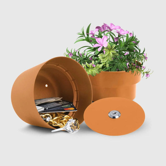 Flower Pot Hidden Safe - Tampa Home & Garden Store