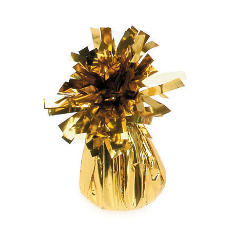 Foil Helium Balloon Weight - Gold - Tampa Home & Garden Store
