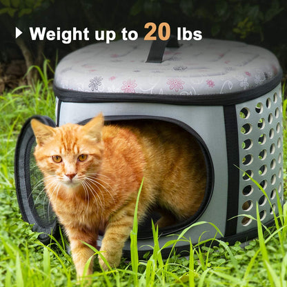 Foldable Pet Dog Cat Puppy Handbag Carrier Cage - Tampa Home & Garden Store