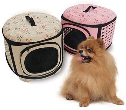 Foldable Pet Dog Cat Puppy Handbag Carrier Cage - Tampa Home & Garden Store