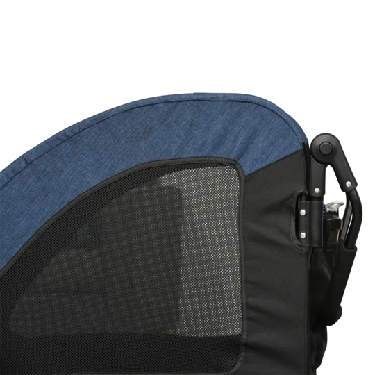Foldable Pet Stroller with Storage Pocket - Tampa Home & Garden Store