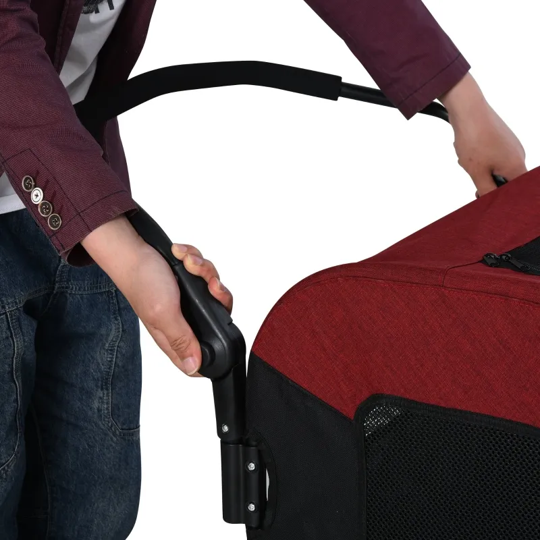 Foldable Pet Stroller with Storage Pocket - Tampa Home & Garden Store