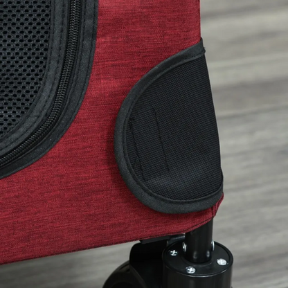 Foldable Pet Stroller with Storage Pocket - Tampa Home & Garden Store