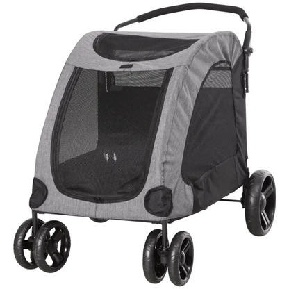 Foldable Pet Stroller with Storage Pocket - Tampa Home & Garden Store