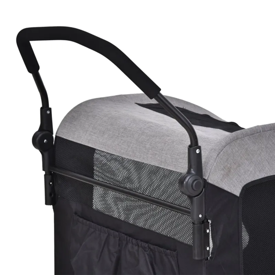 Foldable Pet Stroller with Storage Pocket - Tampa Home & Garden Store