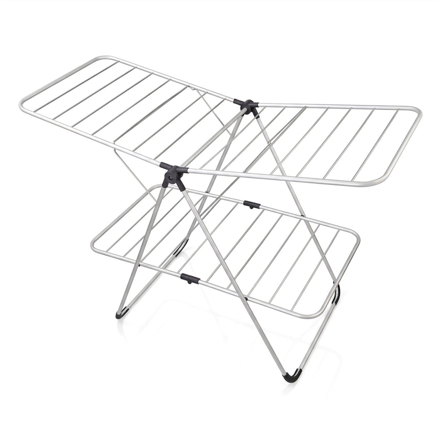 Foldable 2-Tier Clothes Drying Rack Heavy Duty