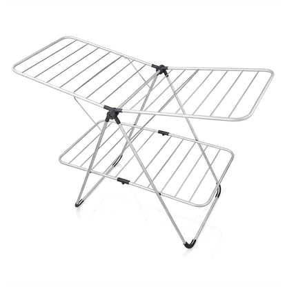 Foldable 2-Tier Clothes Drying Rack Heavy Duty