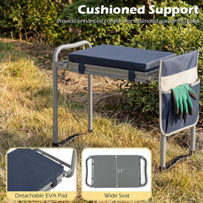 Foldable Garden Kneeler and Seat For Seniors