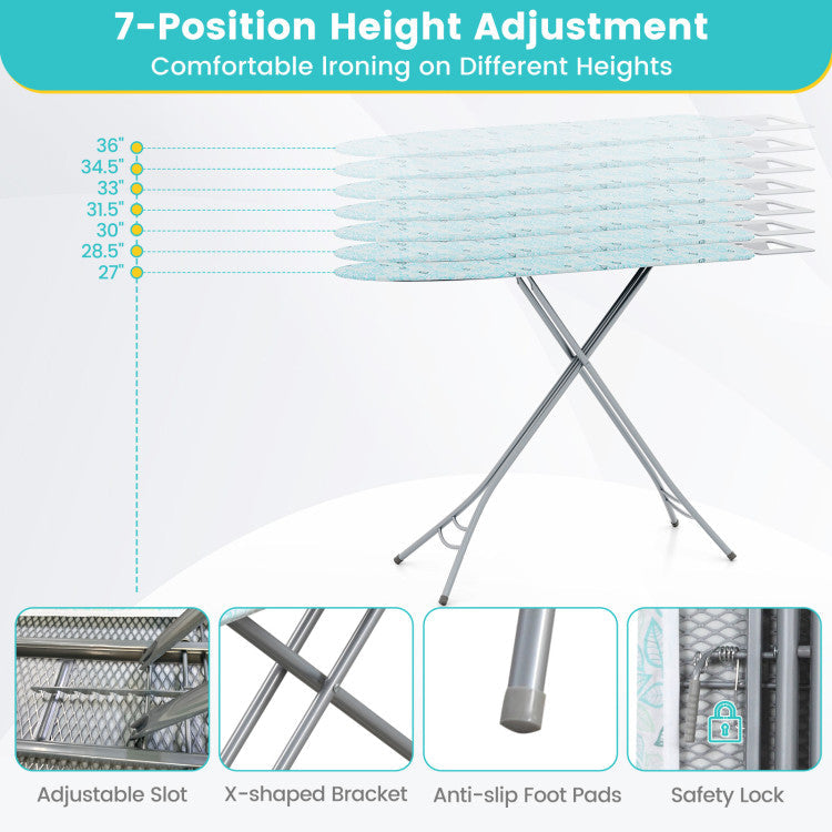 Tabla de planchar – Plegable y ajustable