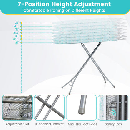 Tabla de planchar – Plegable y ajustable