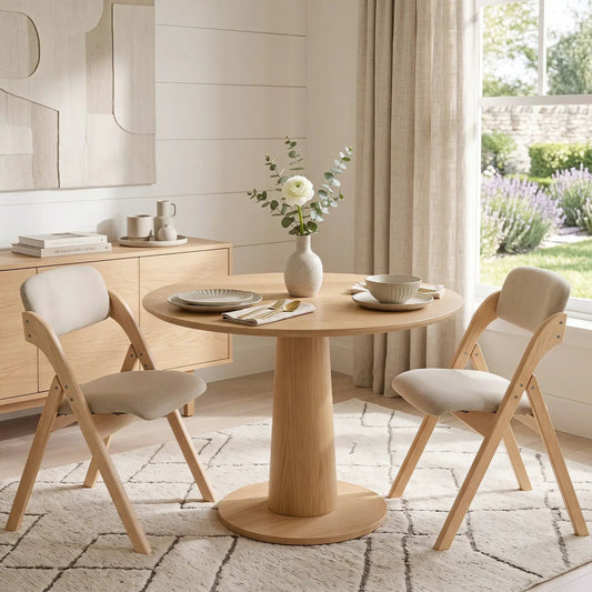 Folding dining chairs with cushioned seats, 2-pack DirectDeals on Tampa Home & Garden Store