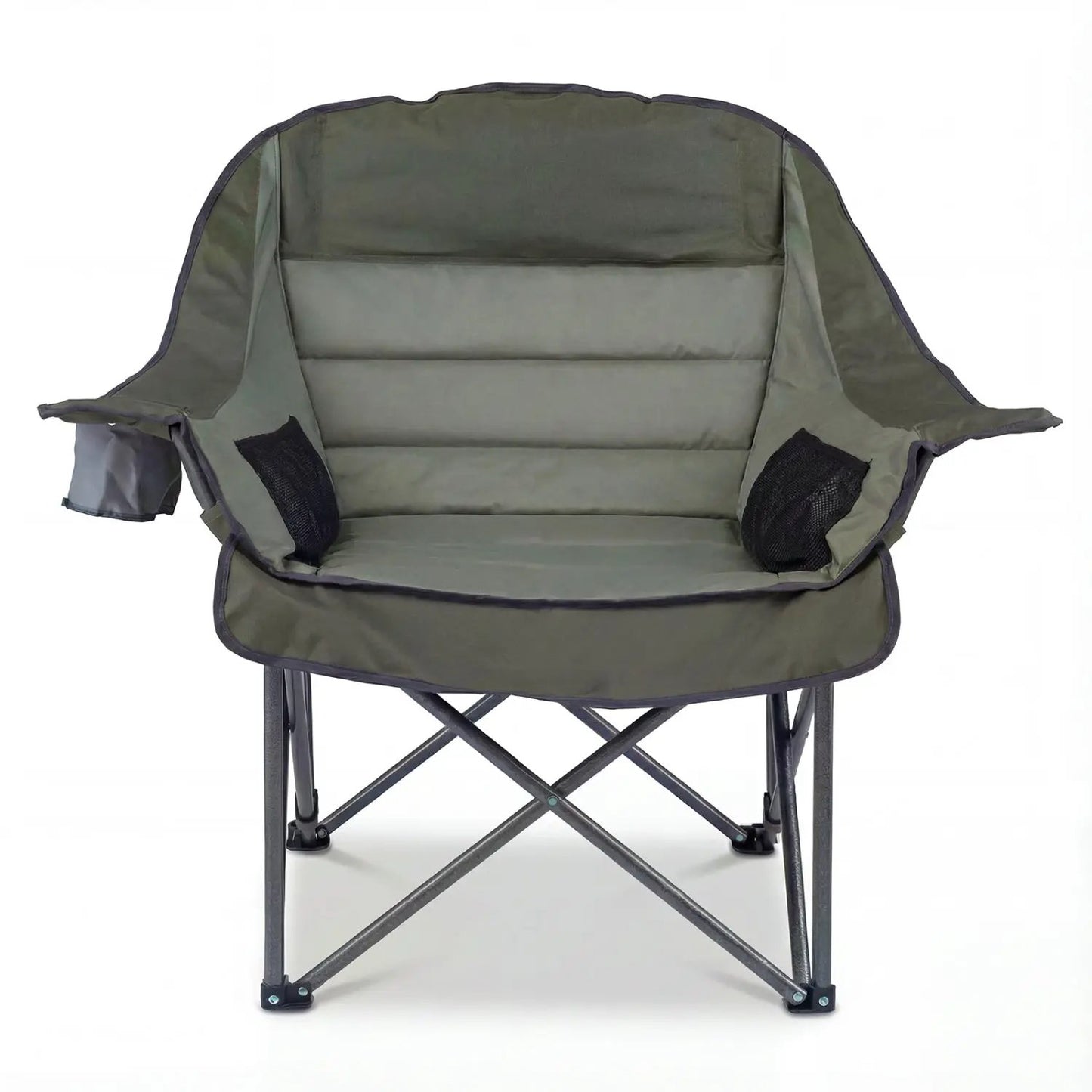 Oversized Folding Camping Chair With Pockets