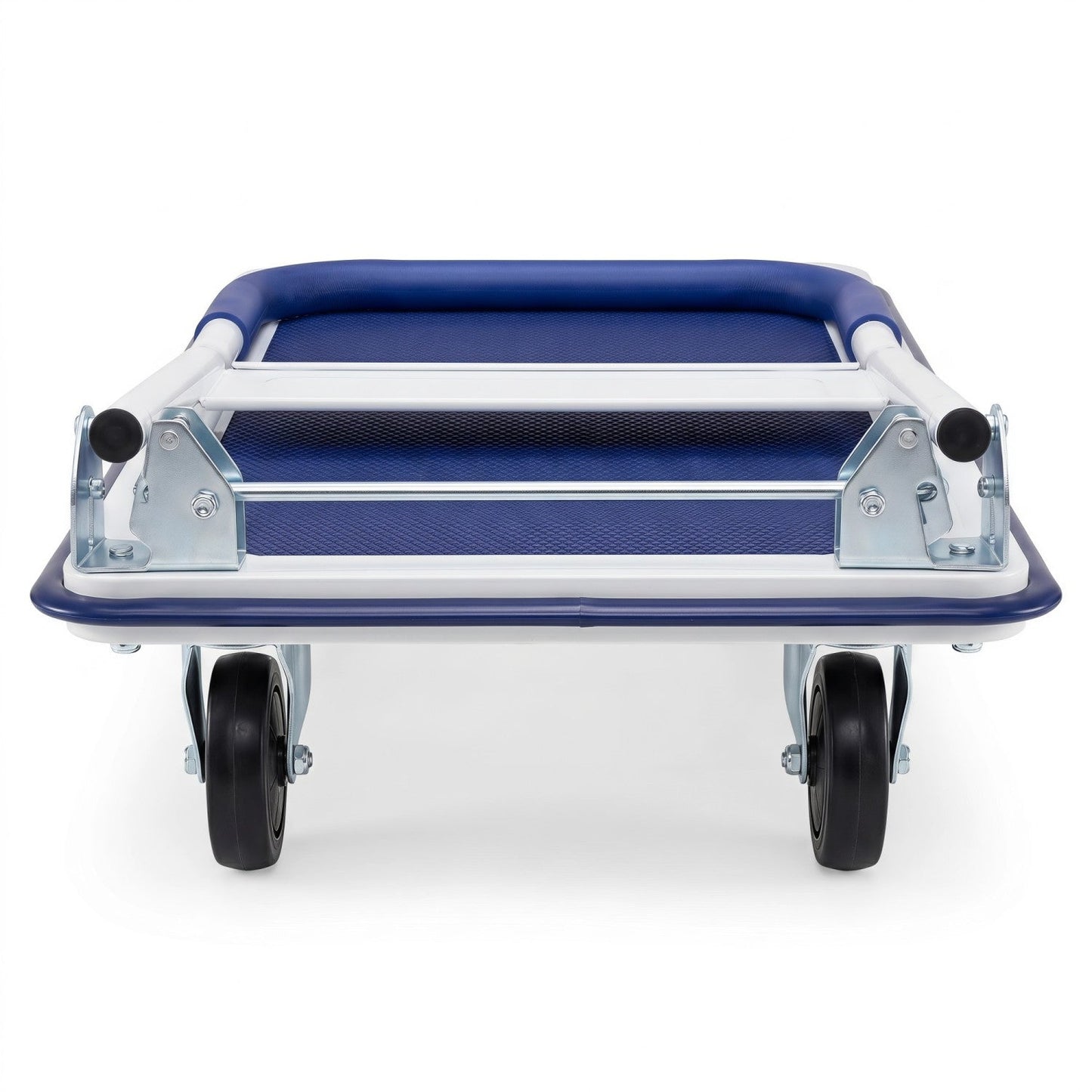 DirectDeals Folding Platform Hand Truck, 4-wheel blue, 660 lb capacity on Tampa Home & Garden Store