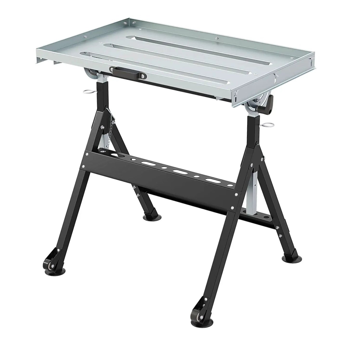 Folding Welding Table Workbench 4 Level Height