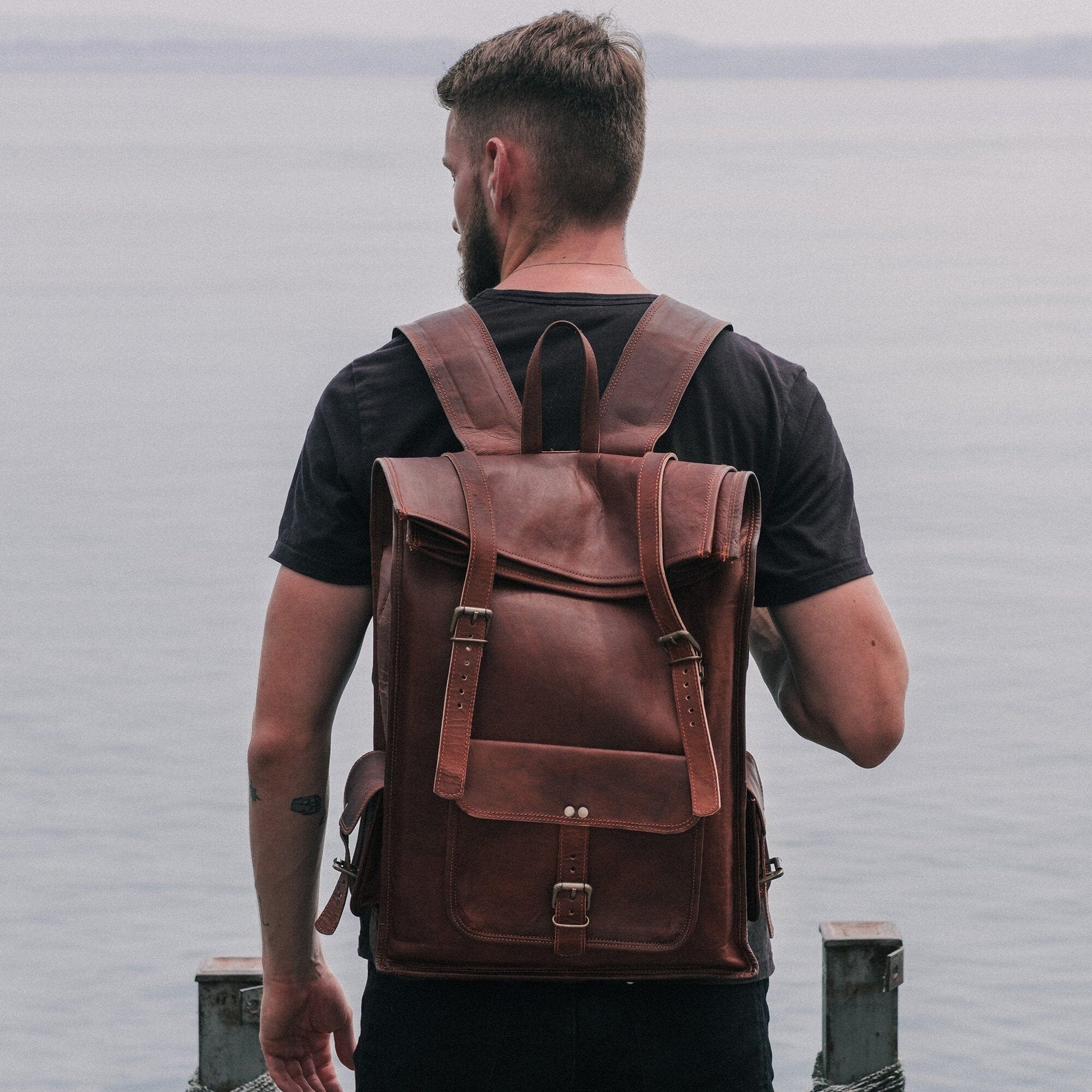 The Chavez Roll Top Backpack - Tampa Home & Garden Store