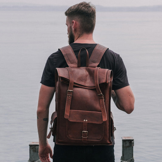 The Chavez Roll Top Backpack - Tampa Home & Garden Store