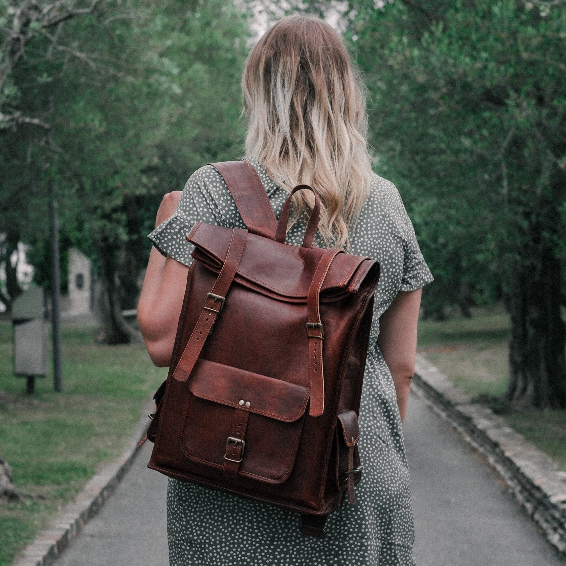 The Chavez Roll Top Backpack - Tampa Home & Garden Store