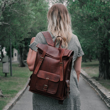 The Chavez Roll Top Backpack - Tampa Home & Garden Store