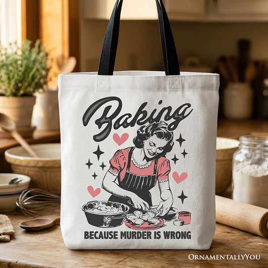 Anti Valentine Baking Tote Bag and Funny Gift