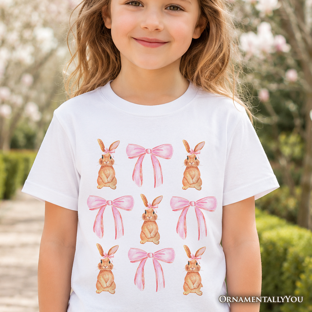 Kids Pink Cotton Tee and the Spring Shirt