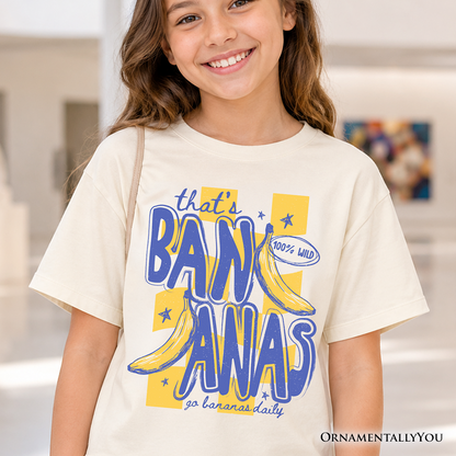 Funny Kids Banana Summer T-Shirt and Cool Art