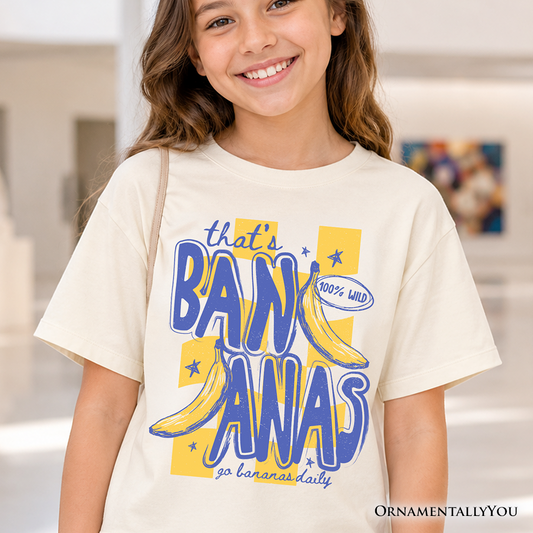 Funny Kids Banana Summer T-Shirt and Cool Art