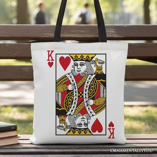 King Of Hearts Canvas Tote Bag And Classic Gift