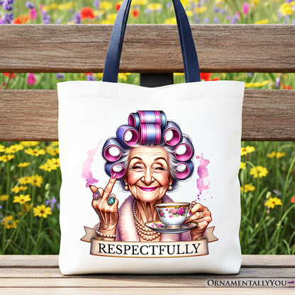 Respectfully Sassy Grandma Gift and Tote Bag