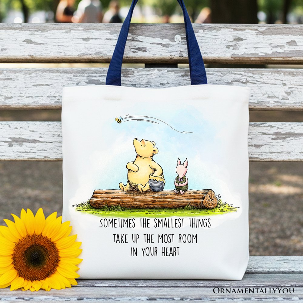 Friendly Winnie Pooh Canvas Bag and a Gift