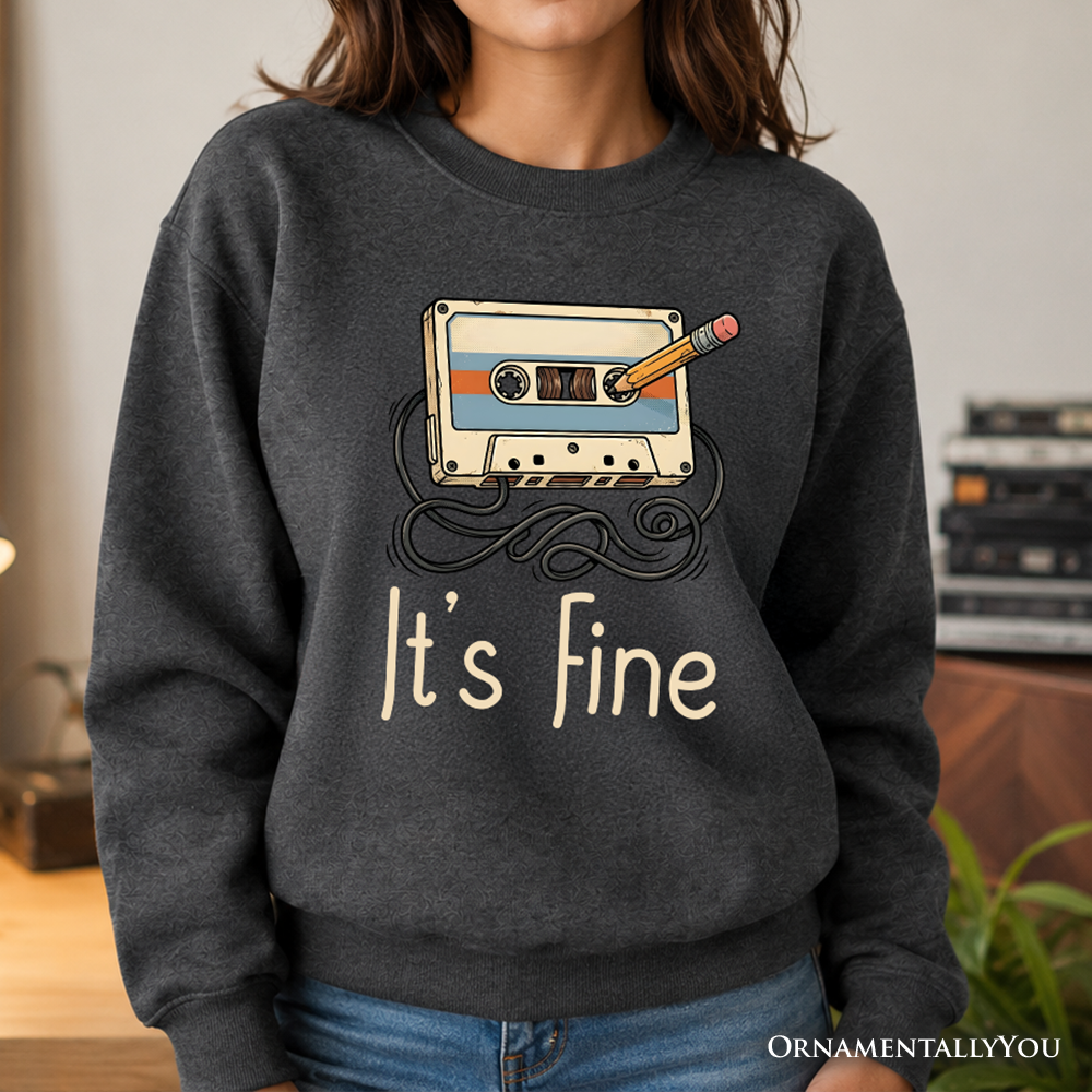 Retro Cassette Tape Sweatshirt and a 90s Look