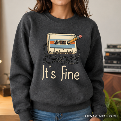 Retro Cassette Tape Sweatshirt and a 90s Look