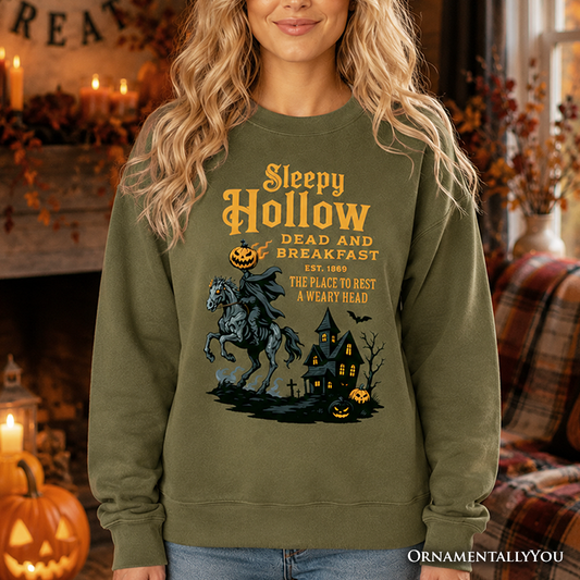 Headless Horseman Vintage Halloween Sweatshirt