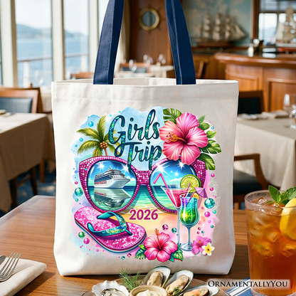 Cruise Girls Trip 2026 Tote Bag and Souvenir