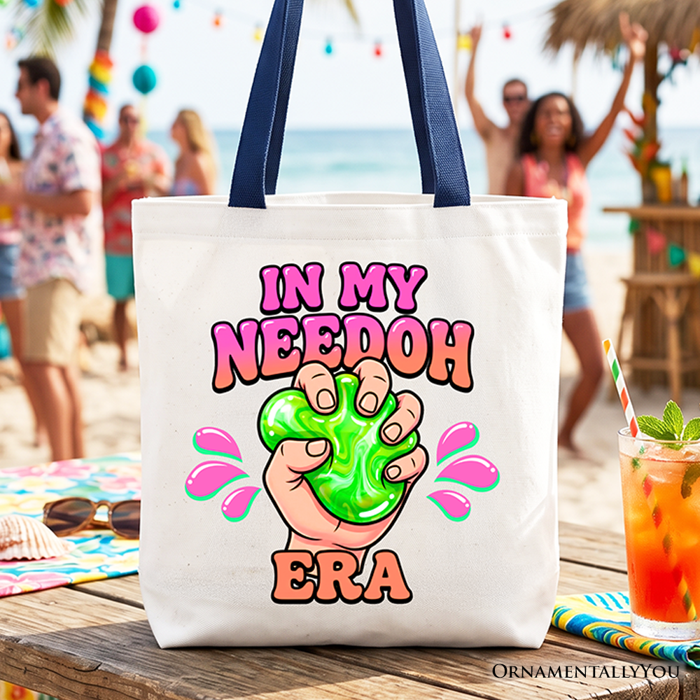 In My Needoh Era Canvas Tote Bag and a Gift