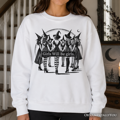 Girls Will Be Girls and Witchy Halloween Sweater