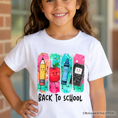 Youth Brushstroke and a Back to School Tee