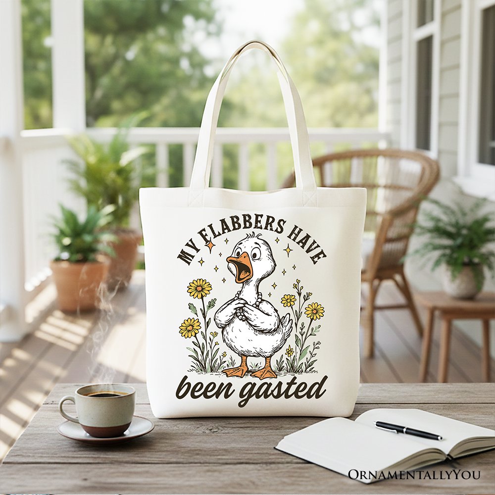 My Flabbers Gasted Goose Tote Bag and Gift