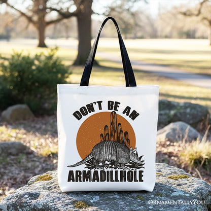 Funny Armadillo Canvas Tote Bag and Gifts