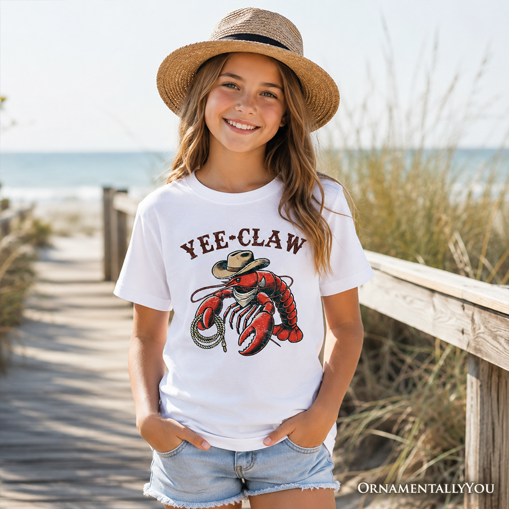 Funny Yee Claws Cowboy Tees for Very Little Kids