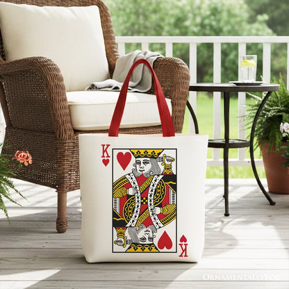 King Of Hearts Canvas Tote Bag And Classic Gift