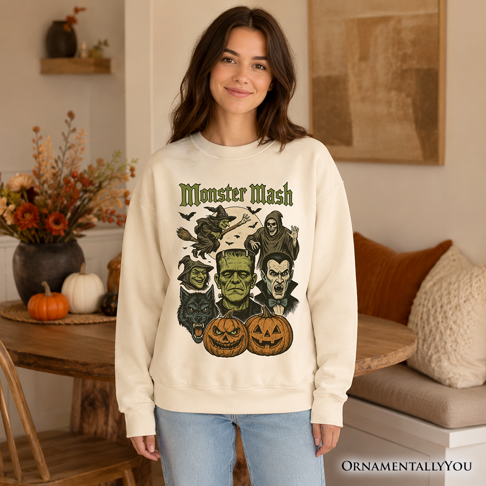 Monster Mash Classic Sweatshirt for Halloween