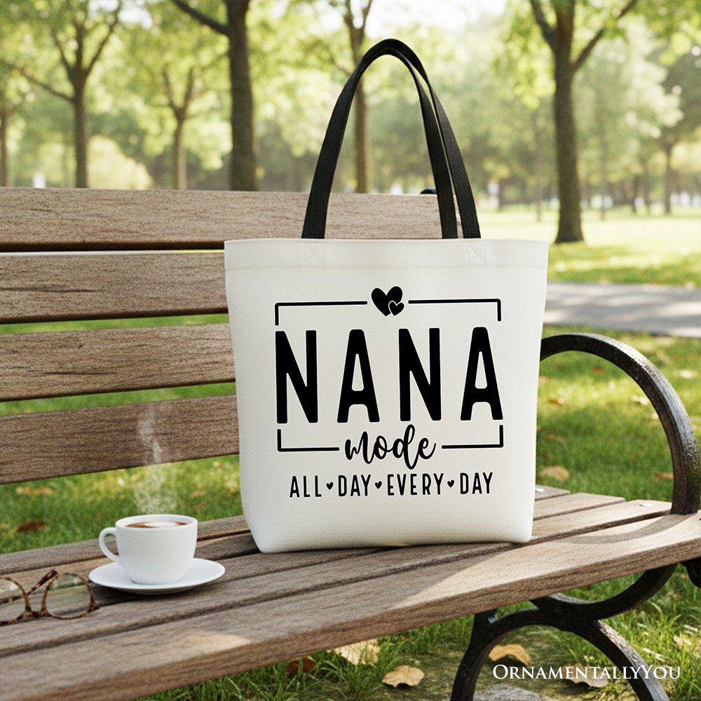 Nana Mode Canvas Tote Bag and a Gift for Grandma