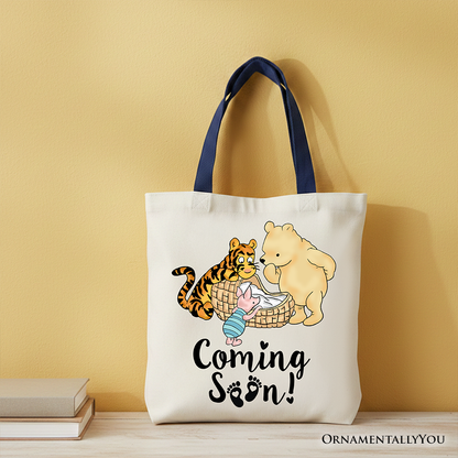 Canvas Tote Bag for the Pregnancy Announcement