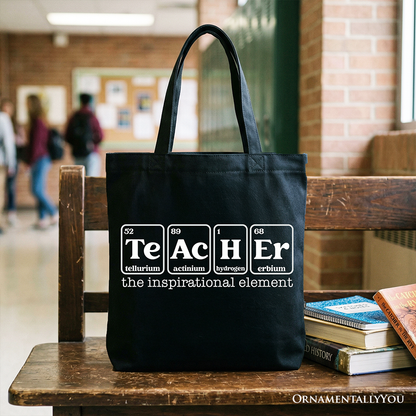Inspirational Periodic Table Teacher Tote Bag