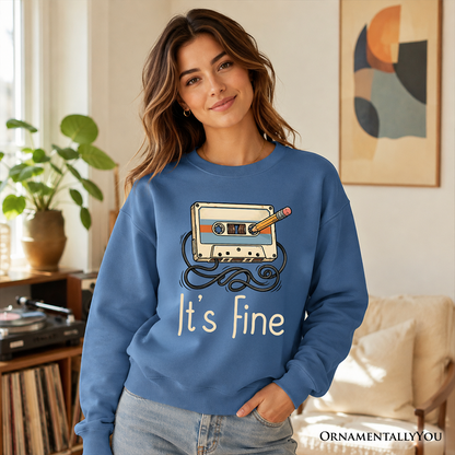 Retro Cassette Tape Sweatshirt and a 90s Look
