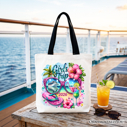 Cruise Girls Trip 2026 Tote Bag and Souvenir