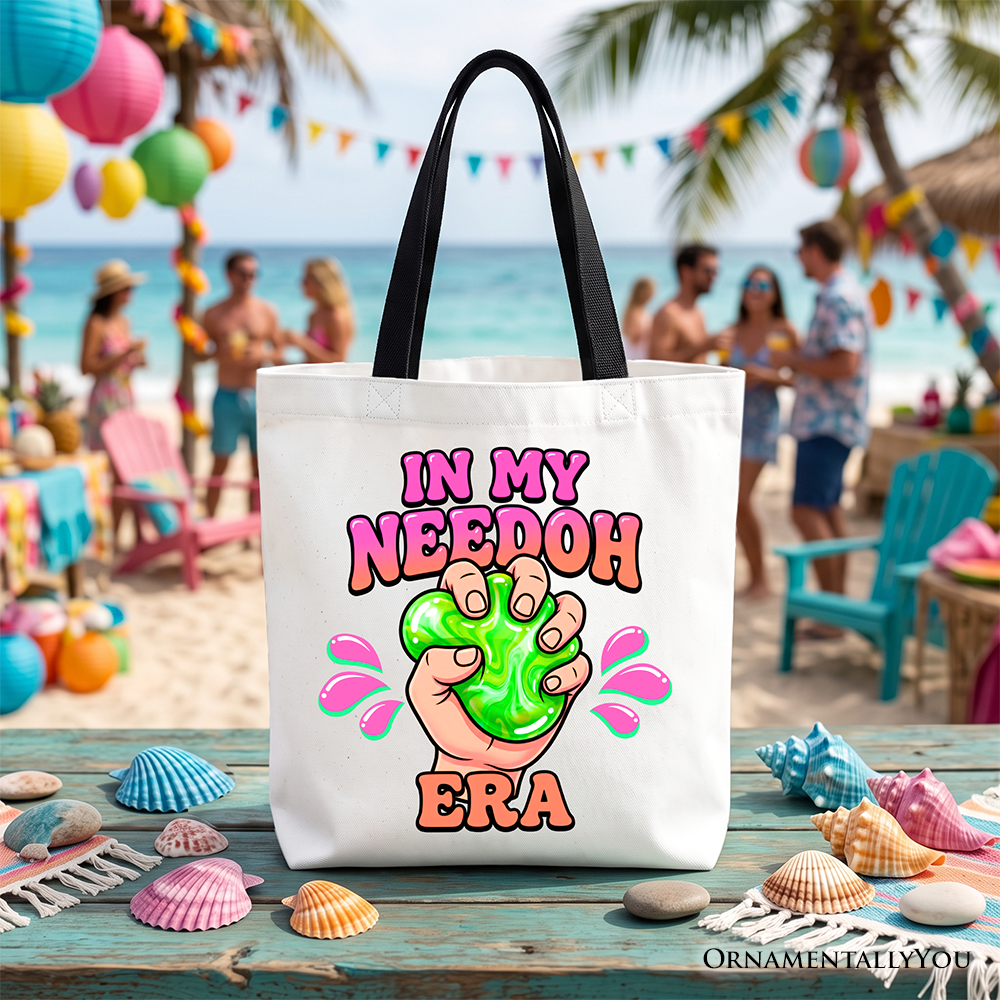 In My Needoh Era Canvas Tote Bag and a Gift