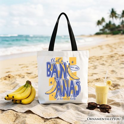Funny Banana Summer Tote Bag and Beach Day